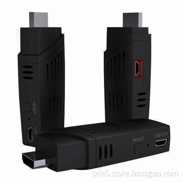 Google's Android Dongles, Supports HDMI® 1.4/HTML 5/Full Formats Multimedia Player with 2 USB